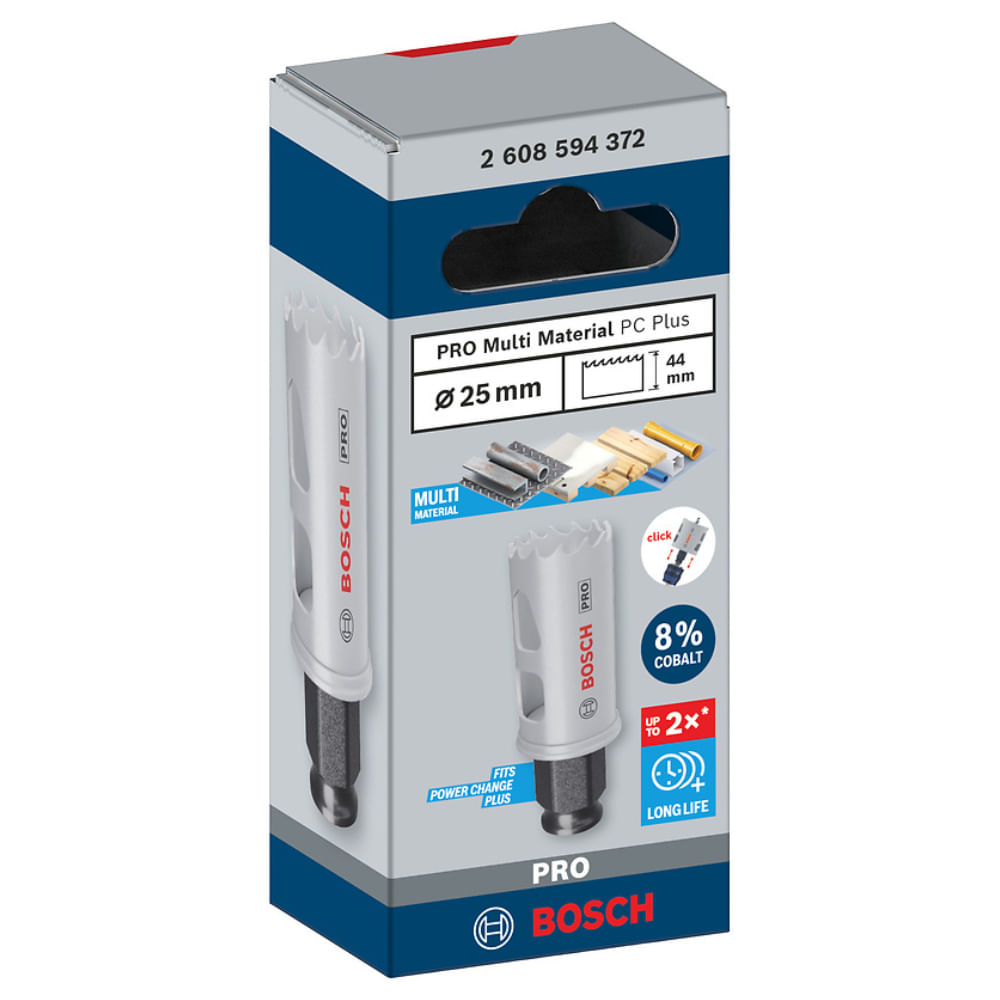 Serra Copo PRO Multi Material Power Change Plus 25mm Bosch 83889_0